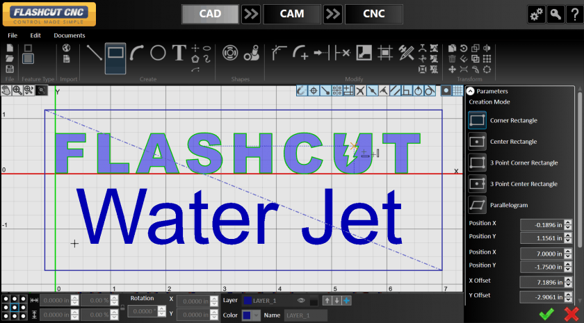 Simple 2D CAD/CAM - Sheet Metal CAD/CAM | FlashCut CNC